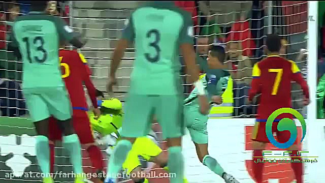 خلاصه بازی آندورا 0  پرتغال 2