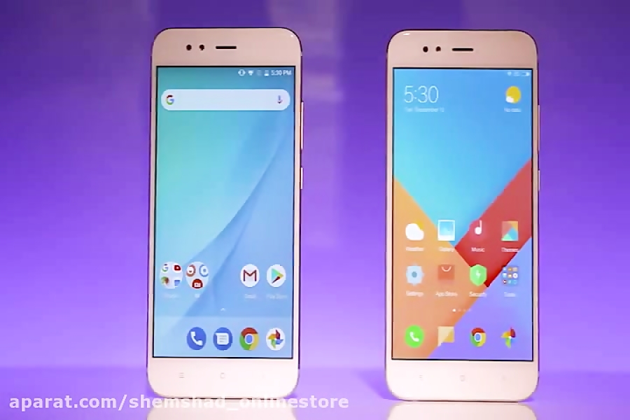 مقایسه اندروید خام(Stock andro...