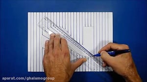 ترسیم نقاشی سه بعدی  عدد 2 بر...