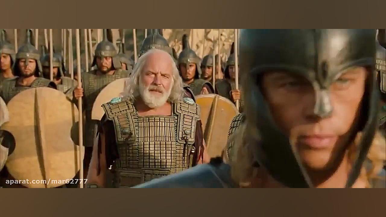 سکانسی از فیلم تروی . مبارزه ب...