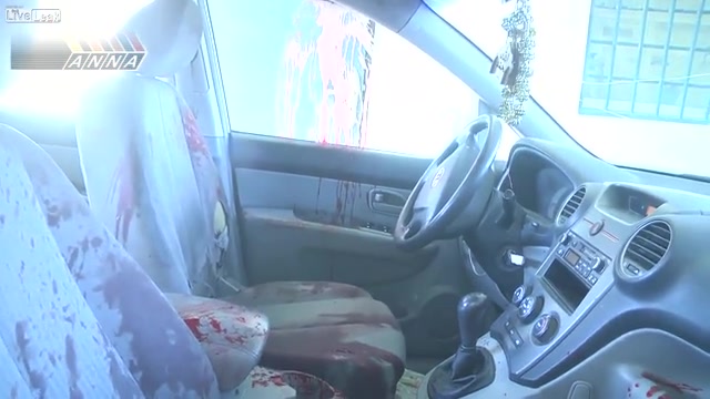 لحظه کشته شدن خبرنگار آنا