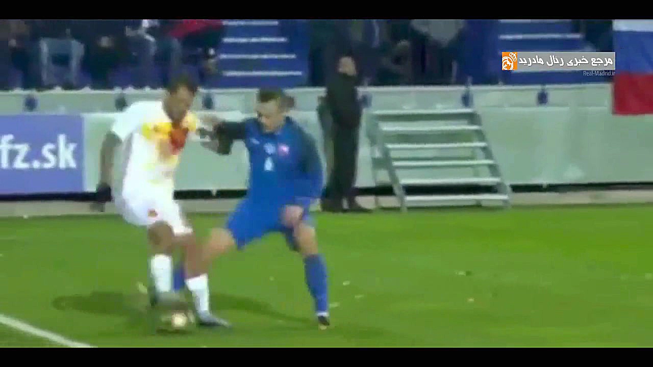 لایی دنی سبایوس به بازیکن اسلو...