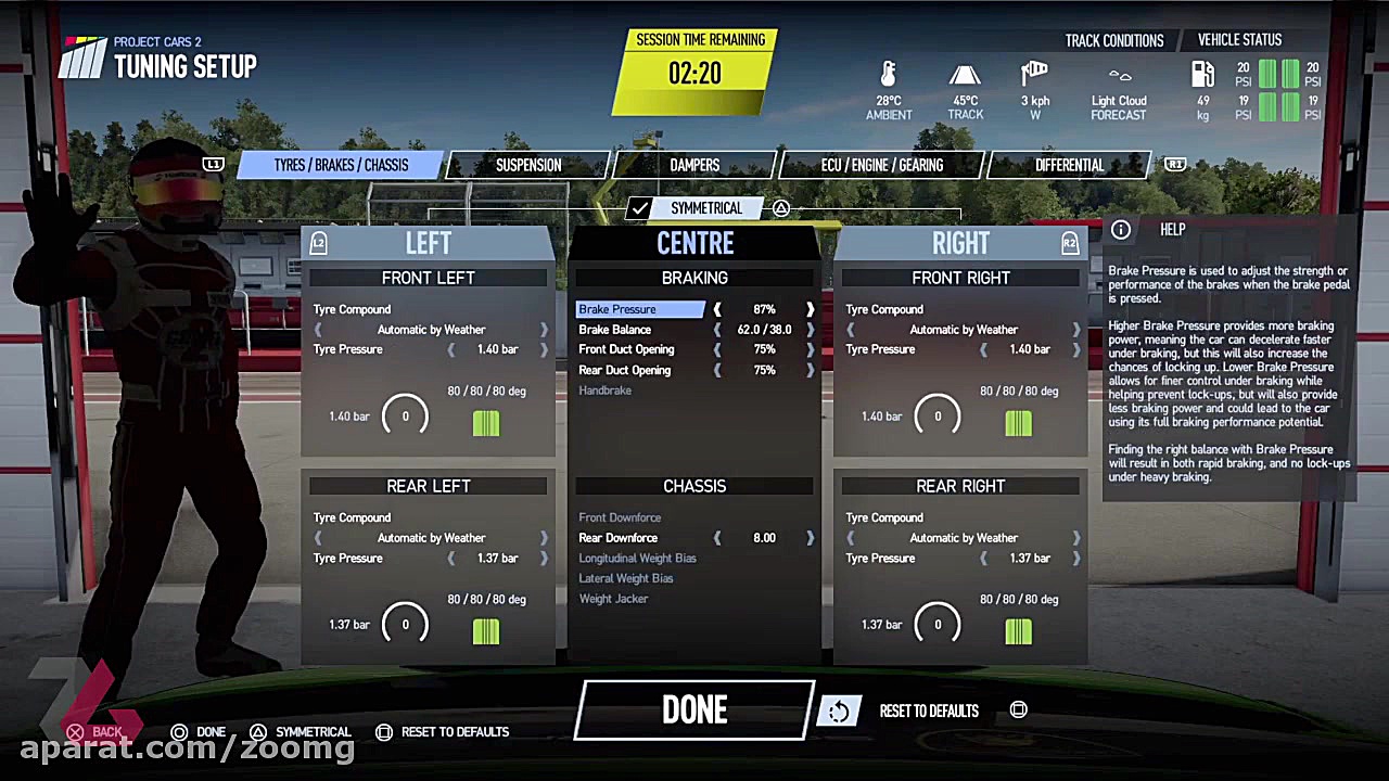 بررسی بازی Project CARS 2  زوم...