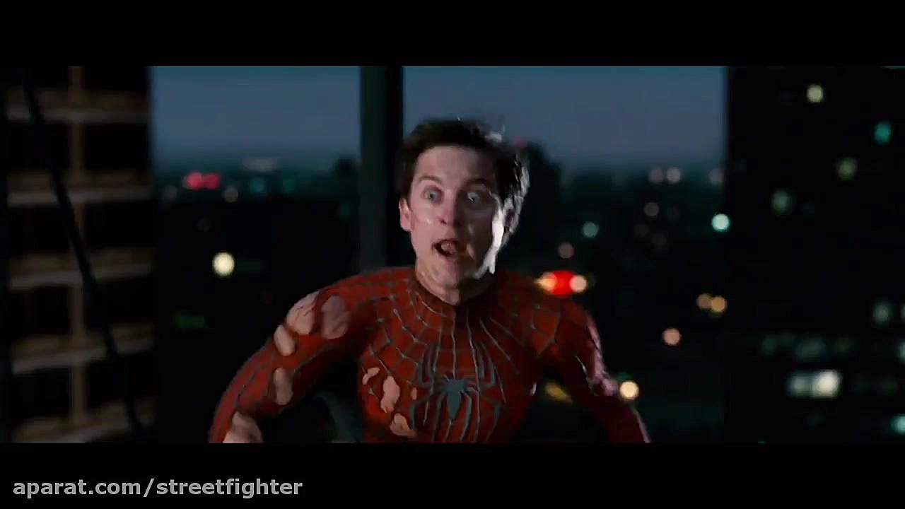 مبارزه مرد عنکبوتی با ونوم از...