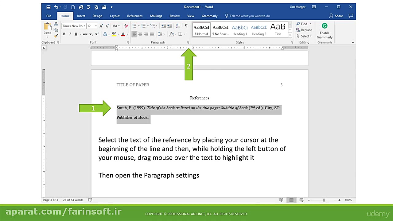 آموزش ساخت اسناد حرفه ای و ادا...