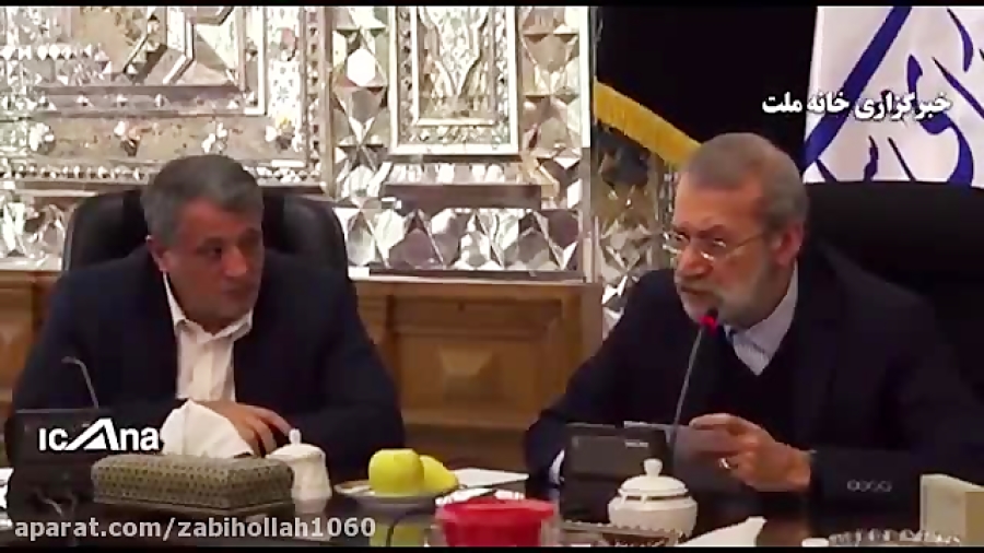 ‫واکنش علی لاریجانی به تعلیق ن...