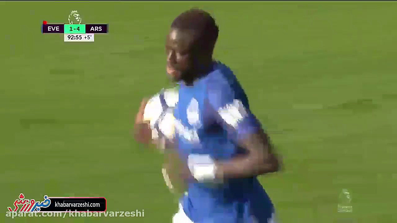 خلاصه دیدار آرسنال 5  2 اورتون