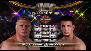 مبارزه یو.اف.سی  (Brock Lesnar...