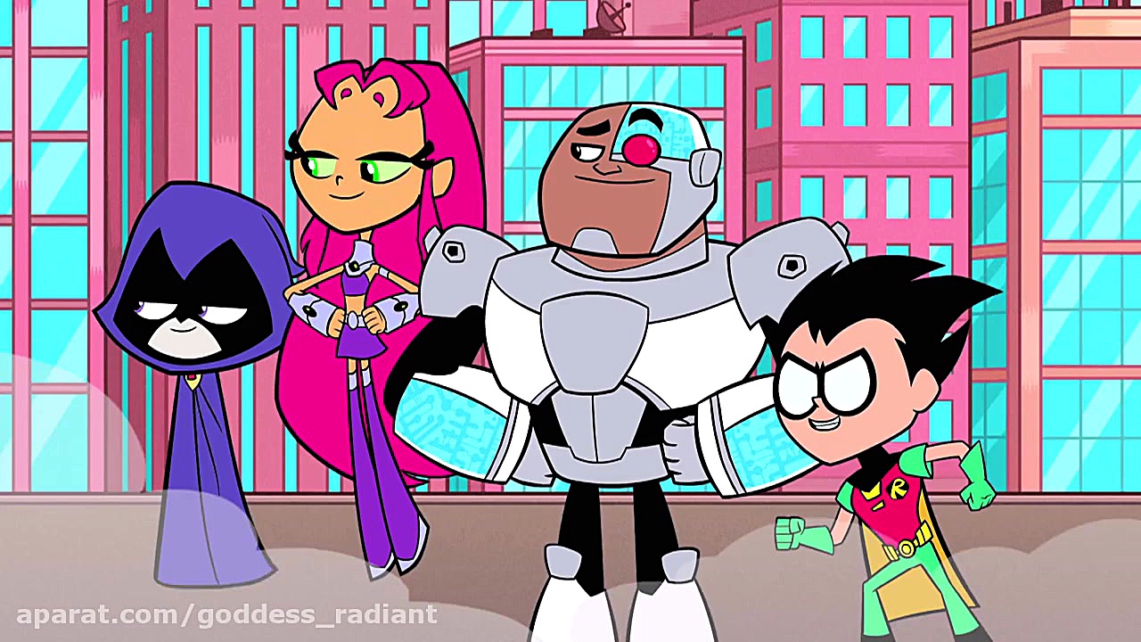 کارتون تیتان ها به پیش