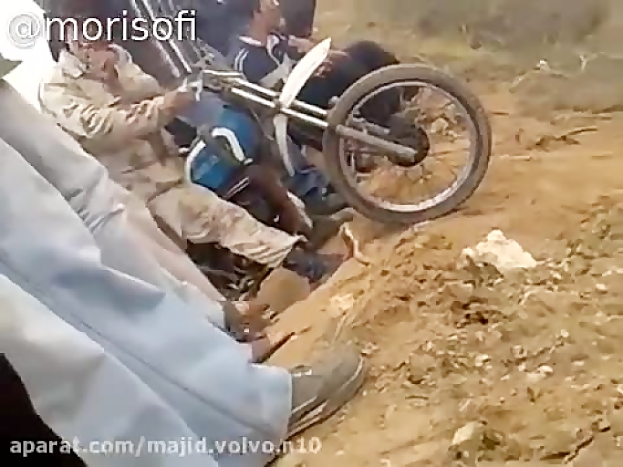 پرش ۷۰متری موتورسوار ایرانی که...