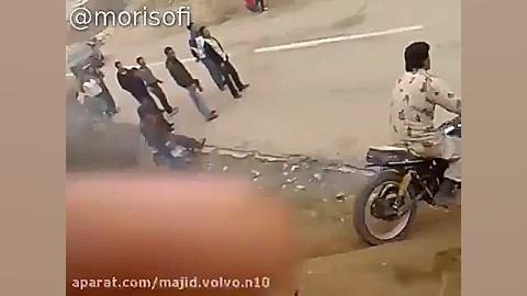 پرش ۷۰متری موتورسوار ایرانی که...