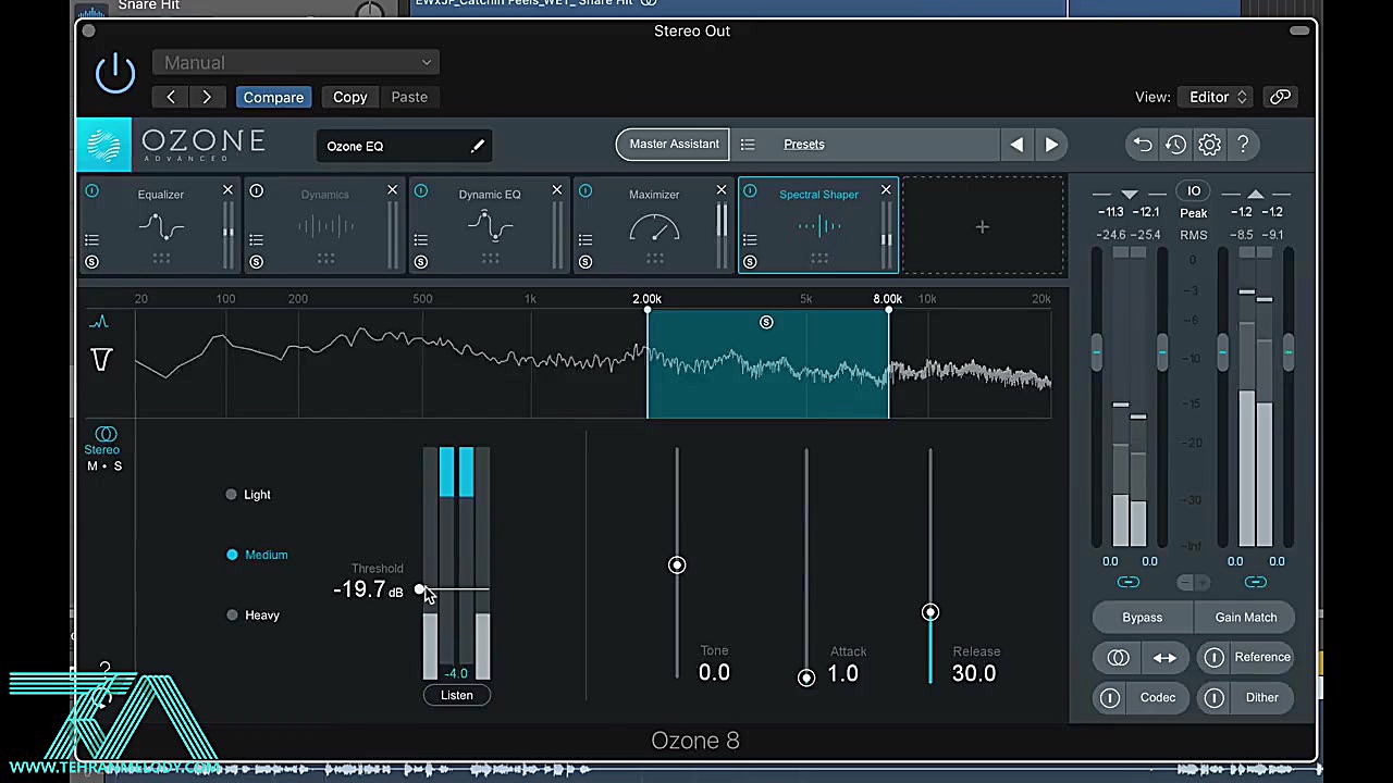 معرفی iZotope Ozone 8 Advanced