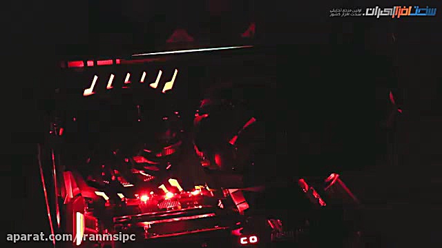 نورپردازی زیبای کارت MSI GTX 1...