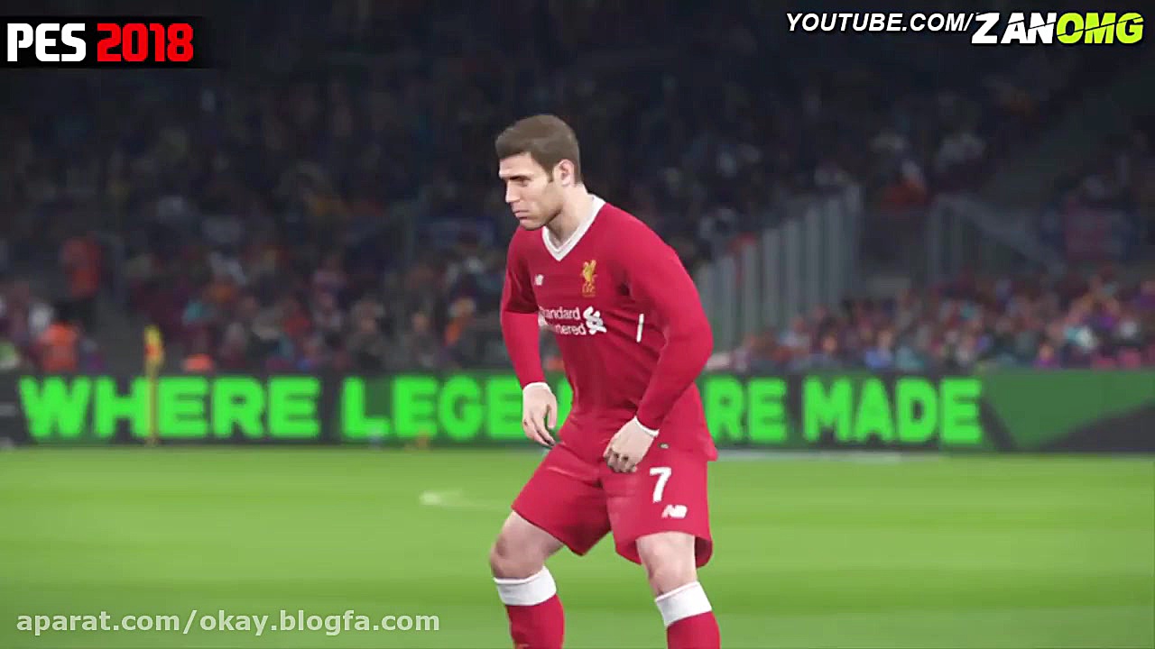 FIFA 18 vs PES 2018 Gameplay C...