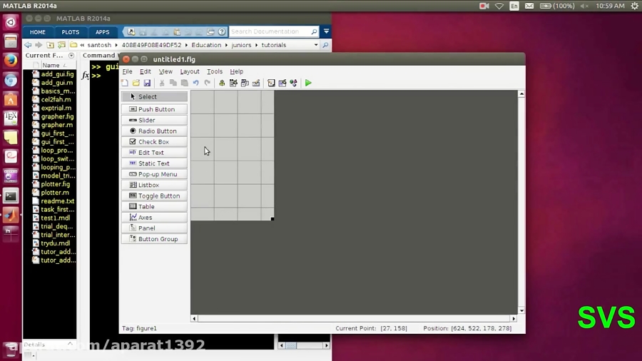 Session 11- Making a simple GUI in MATLAB using GUIDE (July 2015)