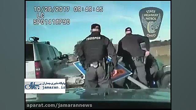 تعقیب و گریز پلیس در اتوبان