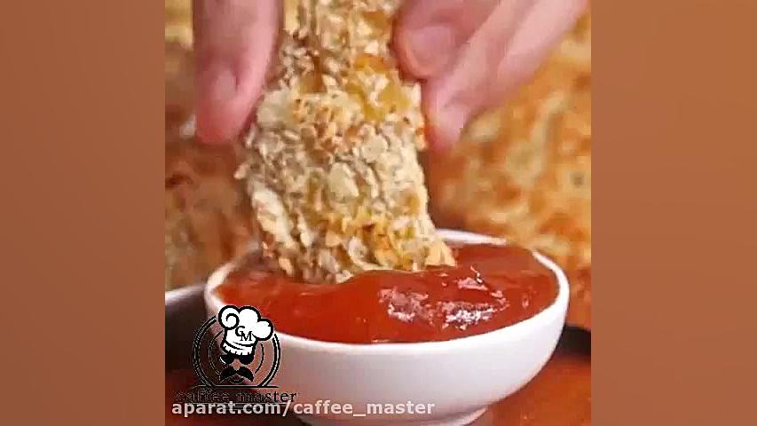 اموزش مرغ سوخاری