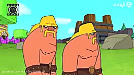 انیمیشن کلش اف کلنز قسمت 10 وا...