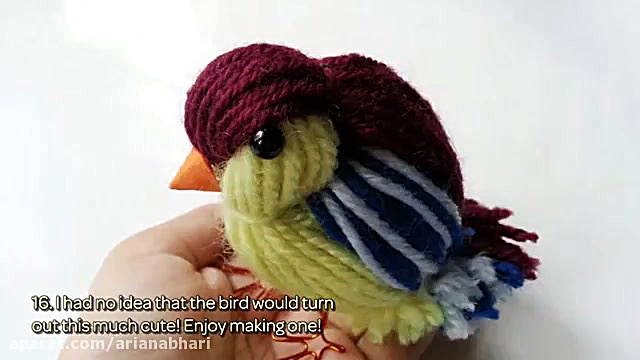 آموزش بافتن یک گنجشک برای کودک...