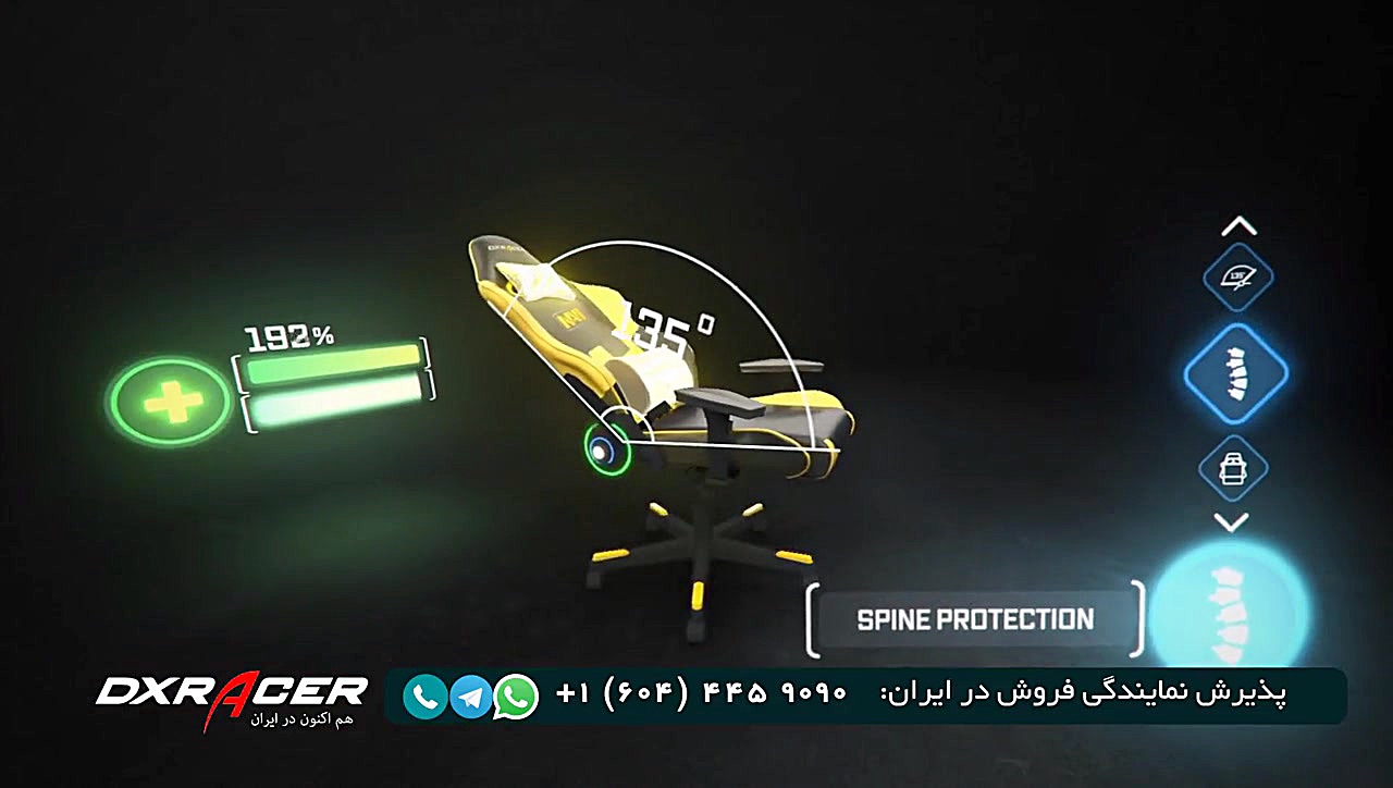 صندلی های گیمینگ دی ایکس ریسر...