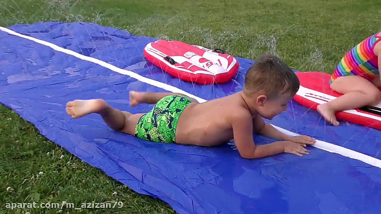 ВОДНАЯ ГОРКА и Новые Игрушки Щ...