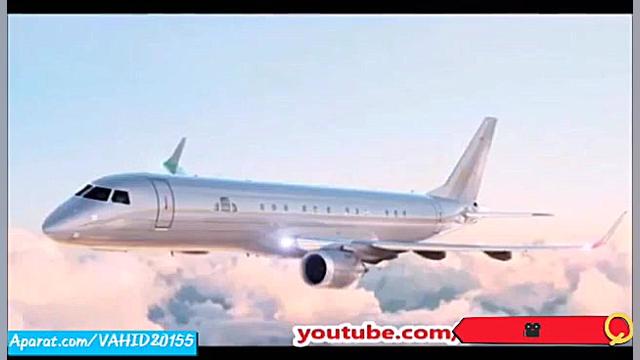 نمایی از داخل هواپیمای 83 میلی...