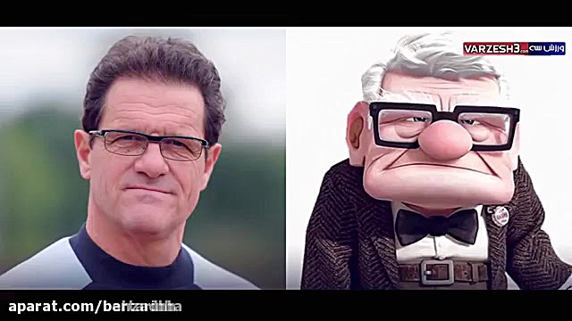 شباهت جالب اهالی فوتبال به شخص...