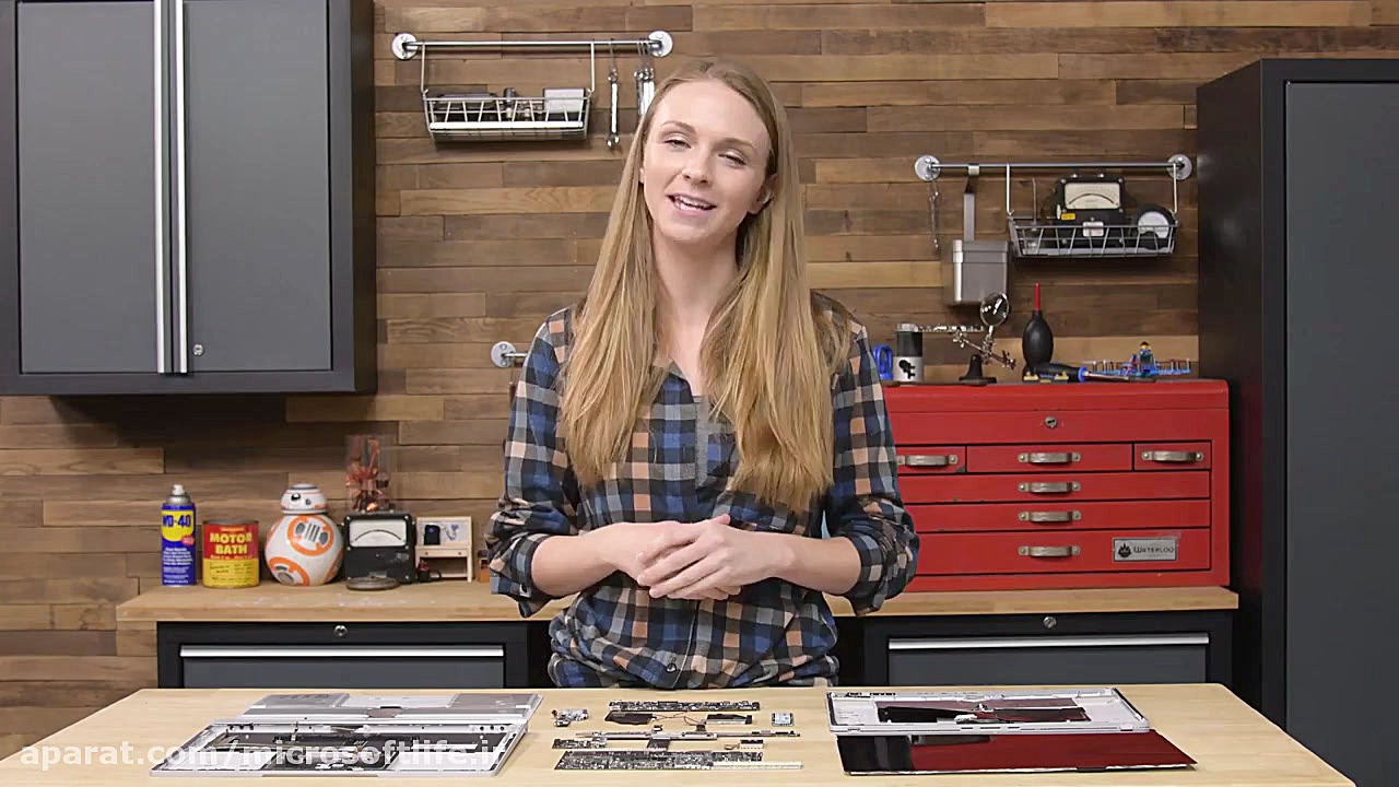 بررسی تعمیر پذیری سرفیس بوک ۲