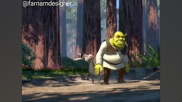 دوبله شرک و خر شرک  با صدای فر...