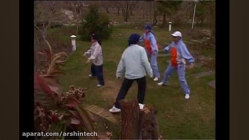 آموزش ورزش اِیروبیک به زبان پا...