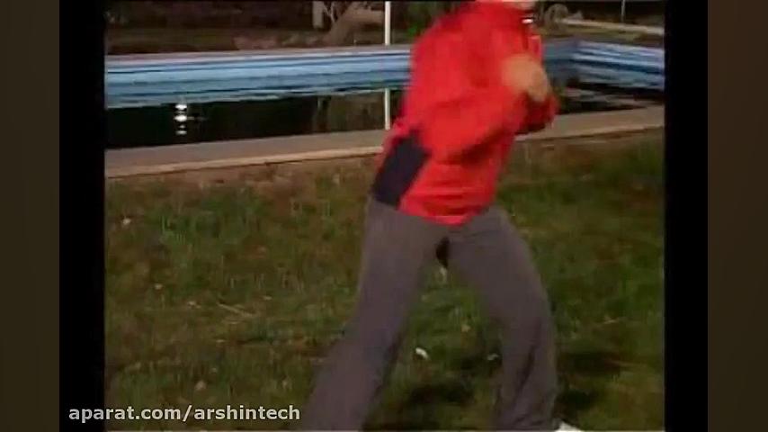 آموزش ورزش اِیروبیک به زبان پا...