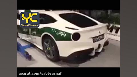 پلیس با ماشین فراری در ایران