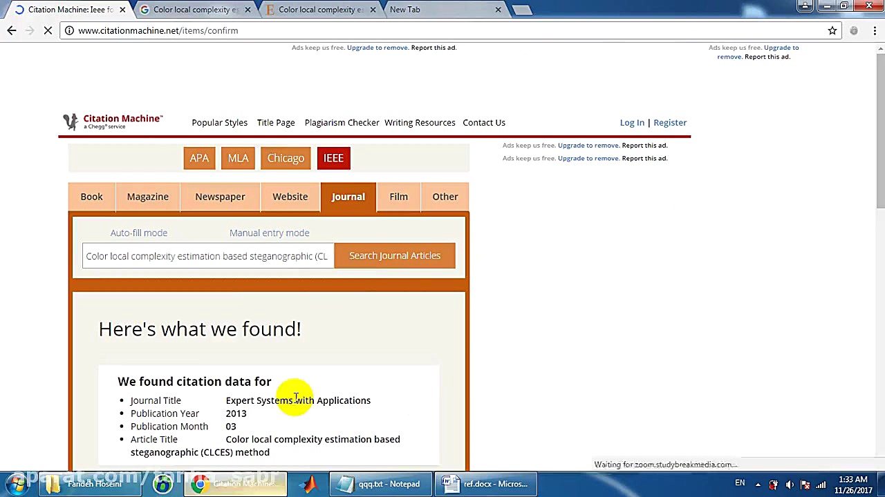 تغییر فرمت رفرنس دهی
