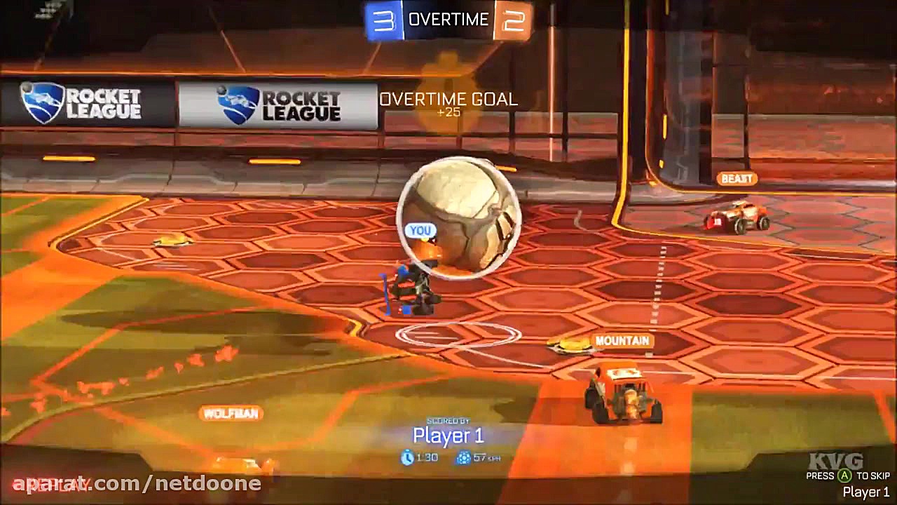 گیم پلی کوتاه بازی Rocket Leag...