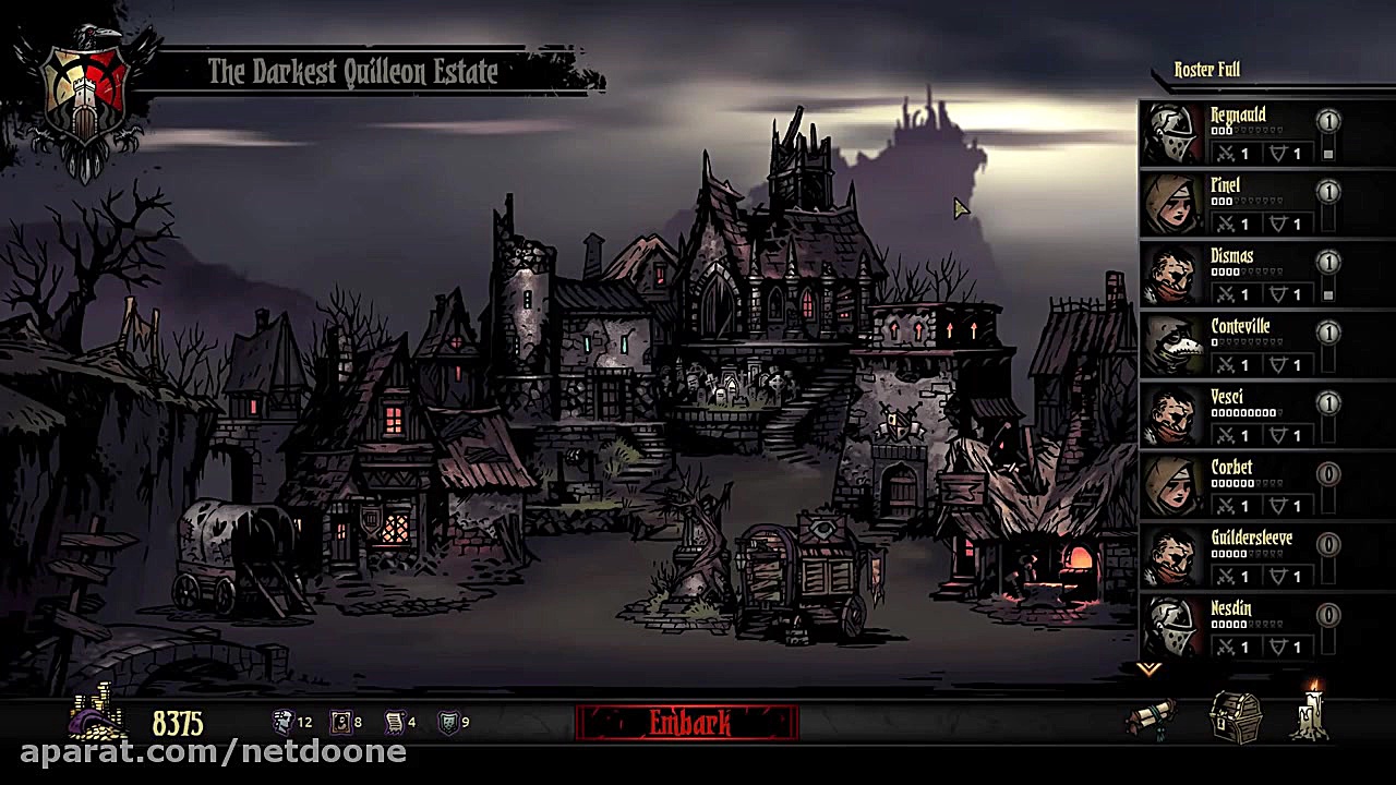 گیم پلی بازی Darkest Dungeon...