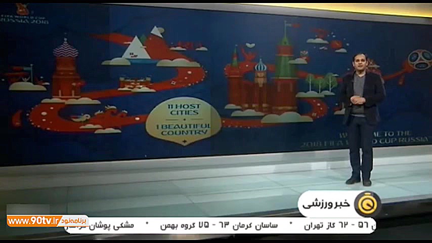 نحوه قرعه کشی جام جهانی 2018 زمان96ثانیه