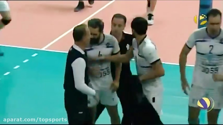 حواشی مسابقه والیبال شهرداری ا...