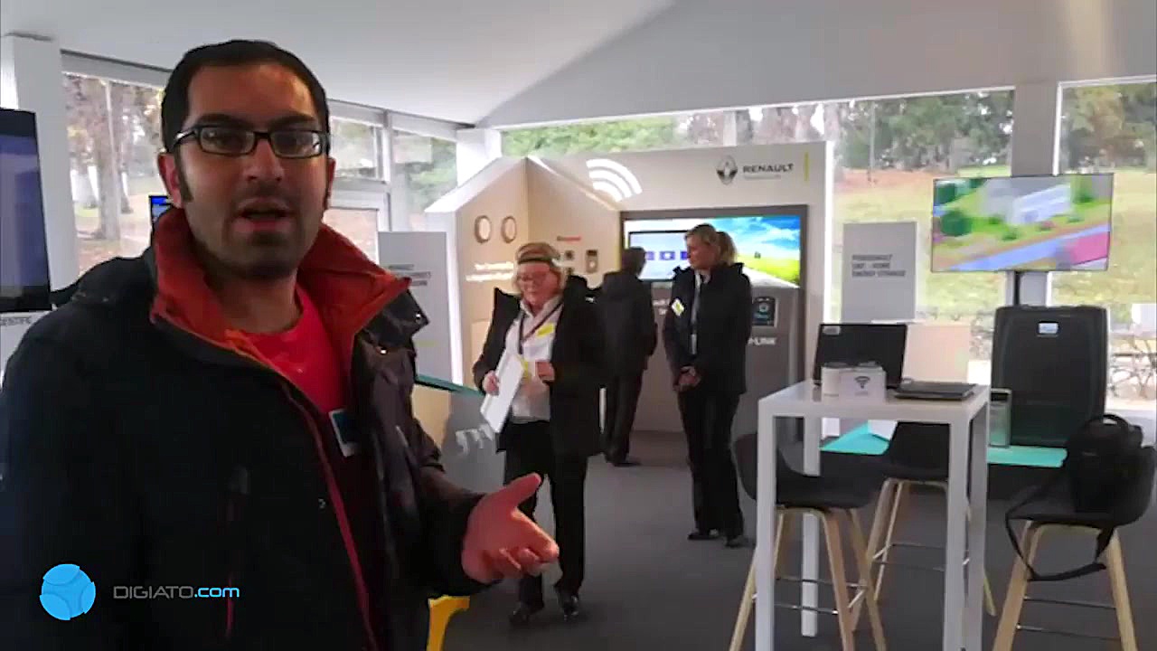 تست رنو سمبیوز خودران در فرانس...