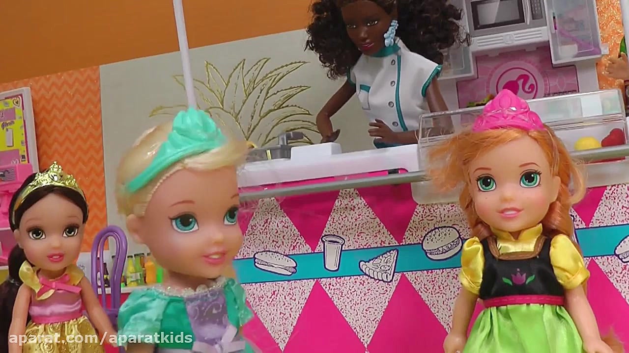 Frozen فروزن  السا و آنا در مد...