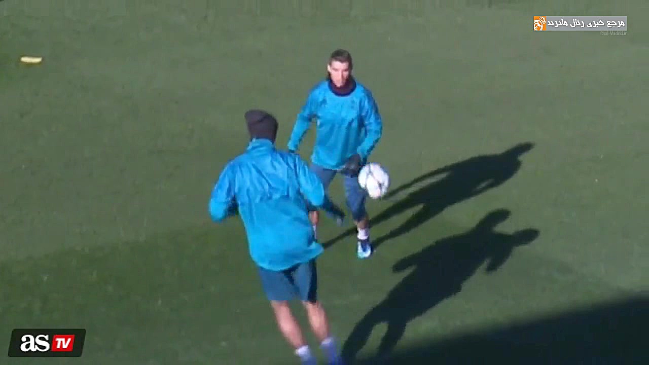 پاسکاری دیدنی رونالدو و واران...