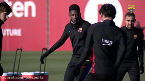 بازگشت دمبله به تمرینات امروز...