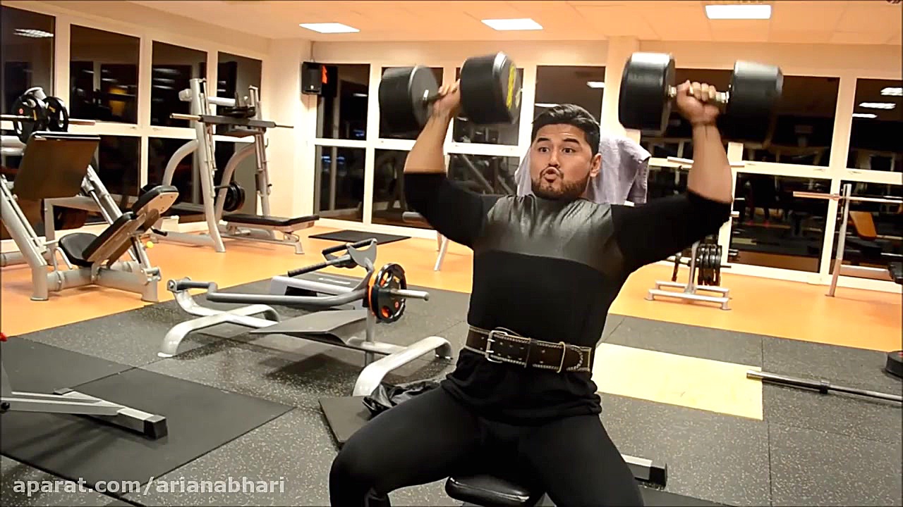 آموزش بدنسازی تمرین شانه  tamr...