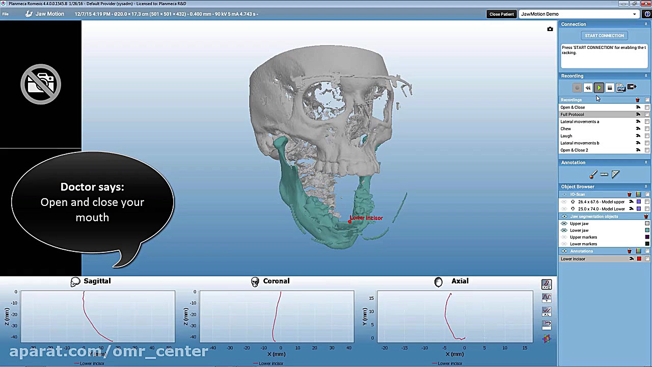 مرکز رادیولوژی فک و صورت دکتر...