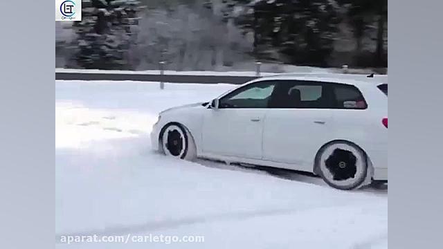 برف بازی با آئودی RS3