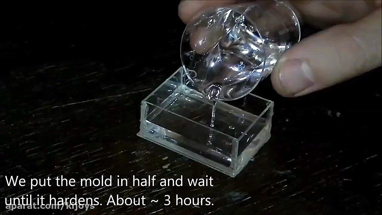 بلوک شیشه ای با رزین اپوکسی و...