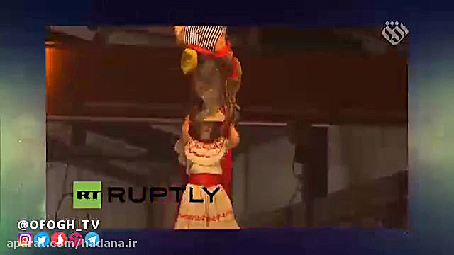 مراسم عجیب شیطانی باحضور سران...