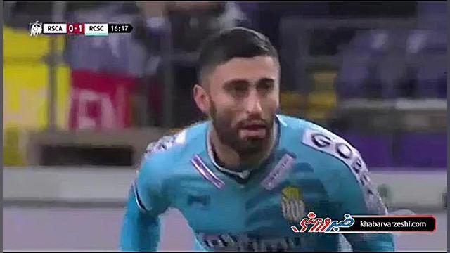 گل اول شارلوا به اندرلخت با پن...