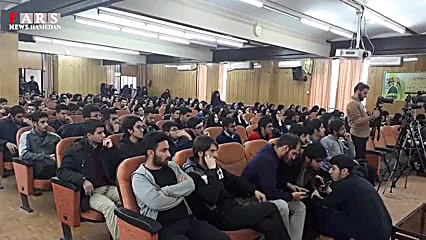 سخنان یک دانشجو در حضور سعید ز...