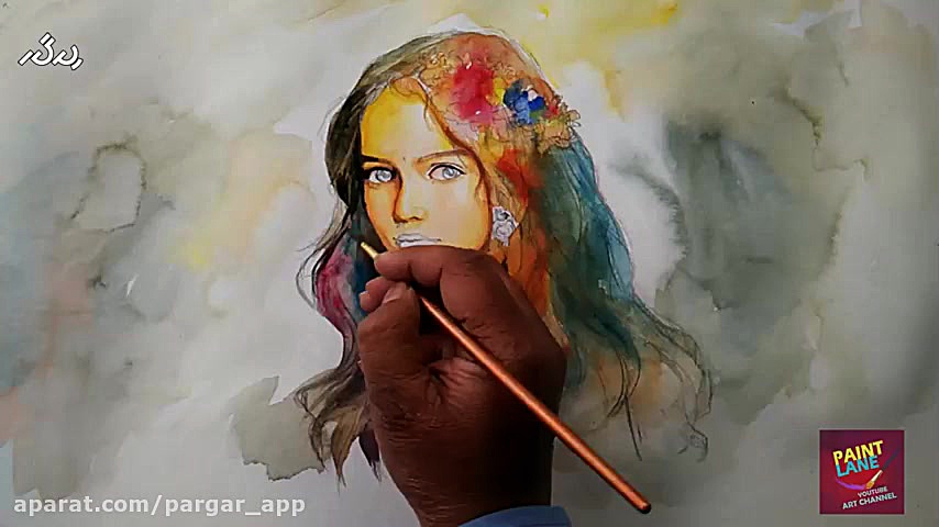 آموزش نقاشی آبرنگ