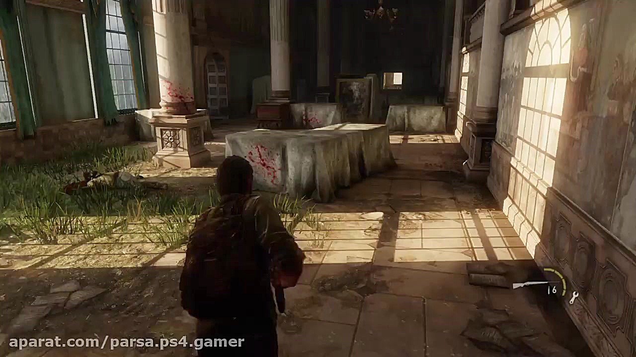 THE LAST OF US گیم پلی از خودم